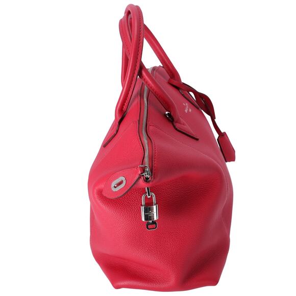 Louis Vuitton Lockit MM Parnassea Handbag M94595 Framboise Vocasimir Leather - Picture 8 of 8